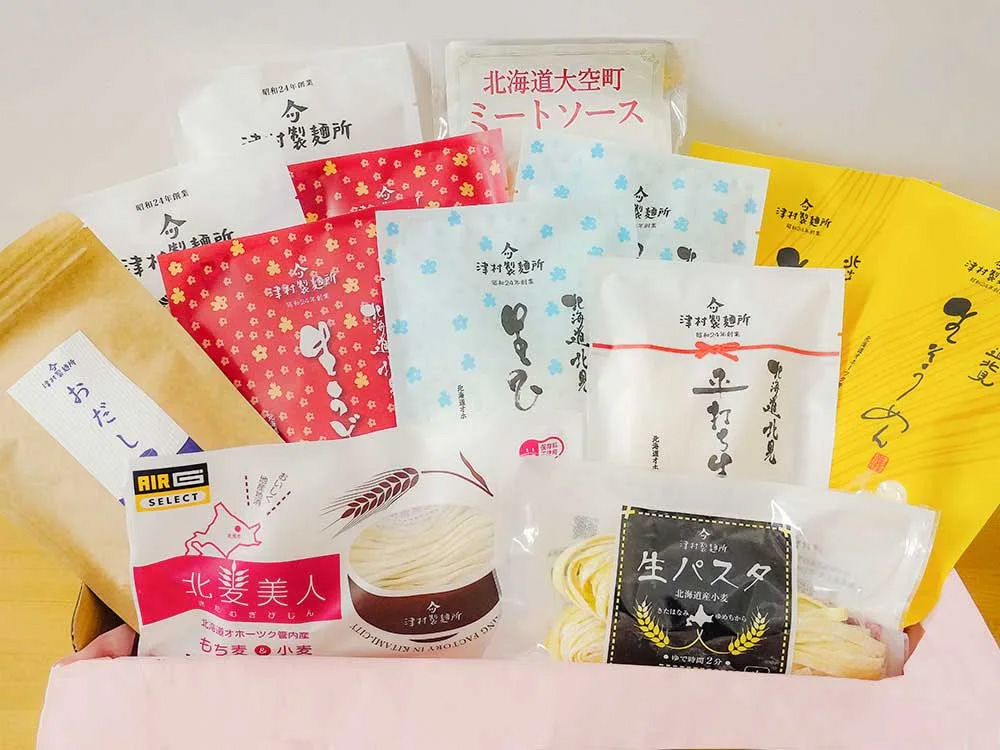 2、「津村製麺所つむぐギフト」税込5,400円